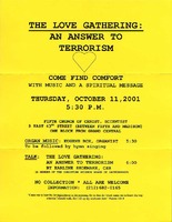 The Love Gathering: An Answer to Terrorism