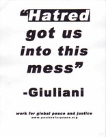 Hatred got us into this mess