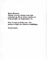 Dear Heroes...
