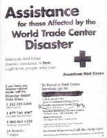 Assistance for those Affected by the World Trade Center Disaster