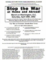 Stop the War at Home and Abroad