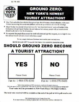 Ground Zero: New York's Newest Tourist Attraction?