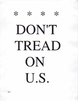 Don't Tread on U.S.