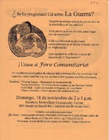 Been asking yourself some big questions about the war? [Spanish, 2 of 2]