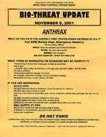 Bio-Threat Update [1 of 2]
