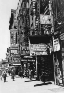 Radio Row in the 1920s